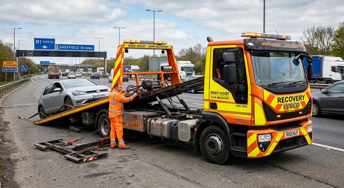 City MOT recovery van